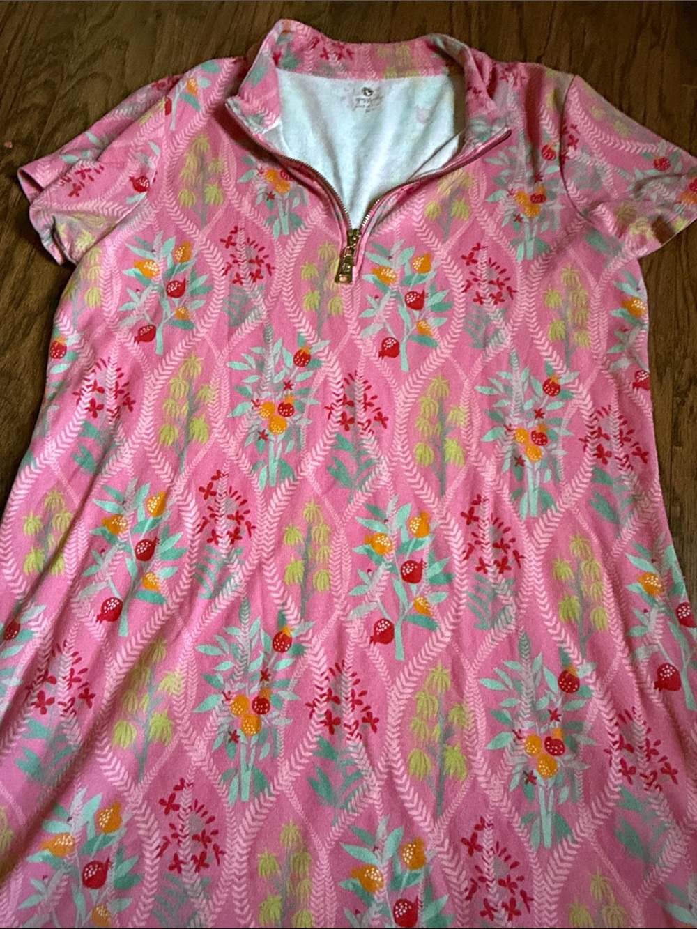 Spartina 449 Serena Dress in Queenie Topiary Pink